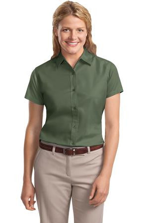 Port Authority® Ladies Short Sleeve Easy Care Shirt. L508, Custom Shirt,  Embroidery Shirt, Business Shirt, Personalized Gifts, Custom Logo. 