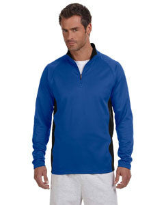 S230 Champion 5.4 oz. Performance Colorblock Quarter Zip Pullover